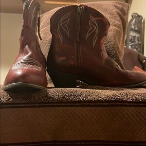 Red Western Cowboy Boots